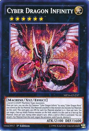Cyber Dragon Infinity (MP16-EN237) - 2016 Mega-Tins Mega Pack Unlimited
