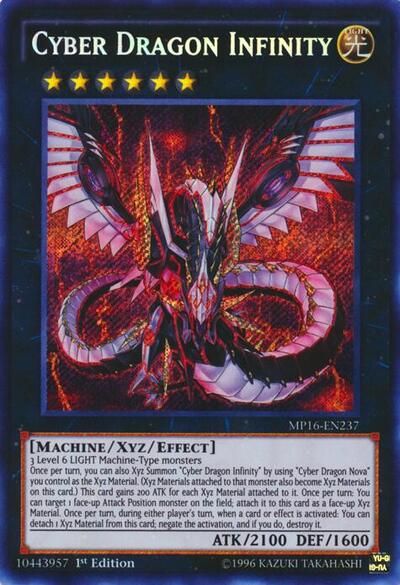 Cyber Dragon Infinity (MP16-EN237) [2016 Mega-Tins Mega Pack]