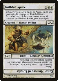 Faithful Squire (3) [Betrayers of Kamigawa]