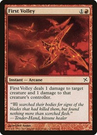 First Volley (100) [Betrayers of Kamigawa]