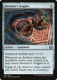Inventor's Goggles (218) [Kaladesh]