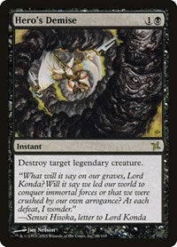 Hero's Demise (68) [Betrayers of Kamigawa]