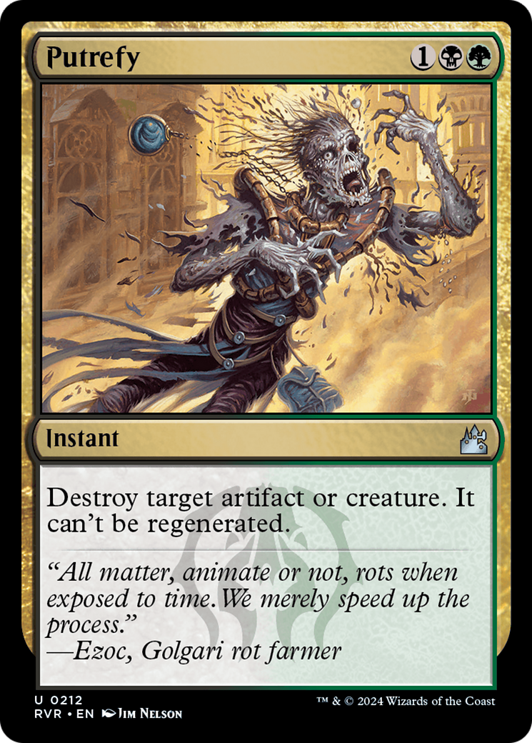 Putrefy (RVR-212) - Ravnica Remastered