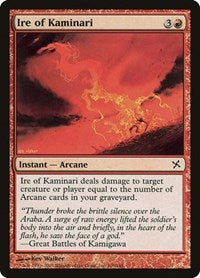 Ire of Kaminari (109) [Betrayers of Kamigawa]