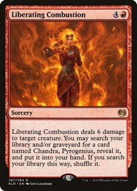 Liberating Combustion (267) [Kaladesh]