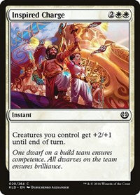Inspired Charge (20) [Kaladesh]