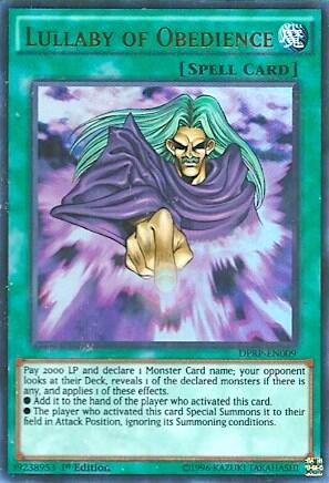 Lullaby of Obedience (DPRP-EN009) [Duelist Pack: Rivals of the Pharaoh]