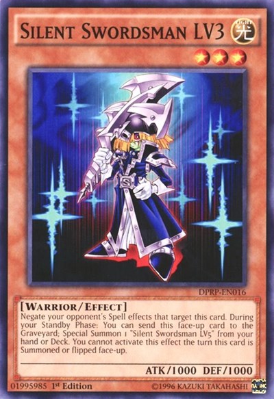 Silent Swordsman LV3 (DPRP-EN016) [Duelist Pack: Rivals of the Pharaoh]