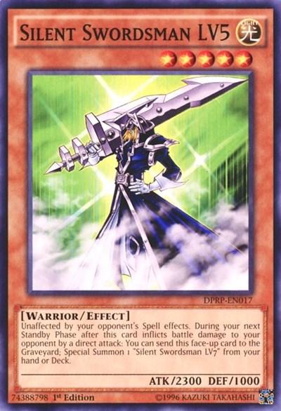 Silent Swordsman LV5 (DPRP-EN017) [Duelist Pack: Rivals of the Pharaoh]