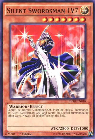 Silent Swordsman LV7 (DPRP-EN018) [Duelist Pack: Rivals of the Pharaoh]