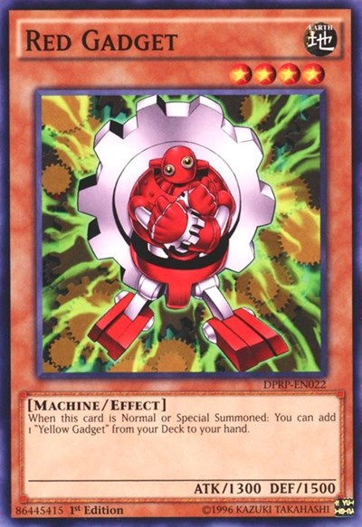 Red Gadget (DPRP-EN022) [Duelist Pack: Rivals of the Pharaoh]