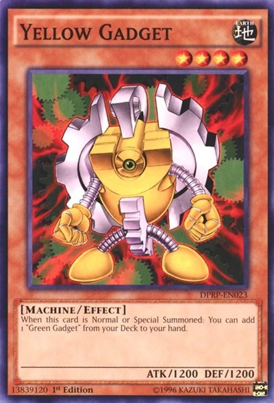 Yellow Gadget (DPRP-EN023) [Duelist Pack: Rivals of the Pharaoh]