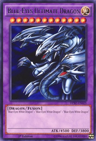 Blue-Eyes Ultimate Dragon (DPRP-EN025) [Duelist Pack: Rivals of the Pharaoh]