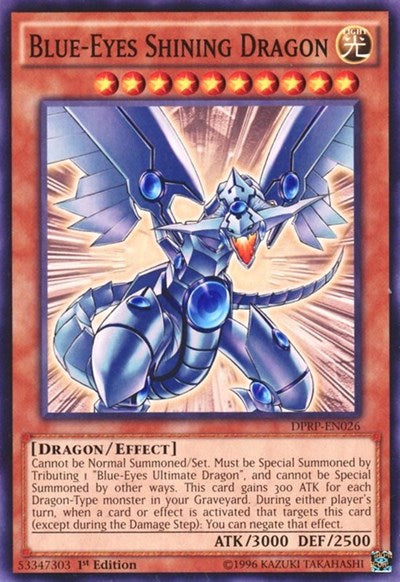Blue-Eyes Shining Dragon (DPRP-EN026) [Duelist Pack: Rivals of the Pharaoh]