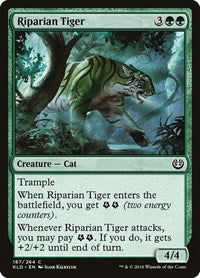 Riparian Tiger (167) [Kaladesh]