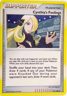 Cynthia's Feelings - 131/146 (Cosmos Holofoil) (131/146) [Miscellaneous Cards & Products]