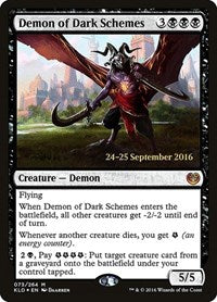 Demon of Dark Schemes (73) [Prerelease Cards]