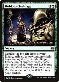Dubious Challenge (152) [Prerelease Cards]
