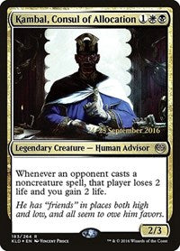 Kambal, Consul of Allocation (183) [Prerelease Cards]