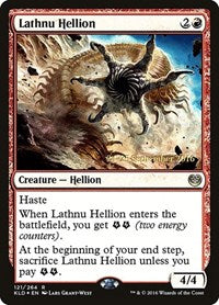 Lathnu Hellion (121) [Prerelease Cards]