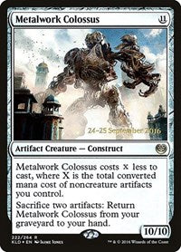 Metalwork Colossus (222) [Prerelease Cards]