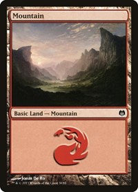 Mountain (36) (36) [Duel Decks: Heroes vs. Monsters]