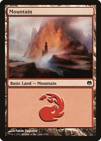 Mountain (38) (38) [Duel Decks: Heroes vs. Monsters]