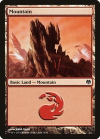 Mountain (74) (74) [Duel Decks: Heroes vs. Monsters]