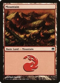 Mountain (76) (76) [Duel Decks: Heroes vs. Monsters]