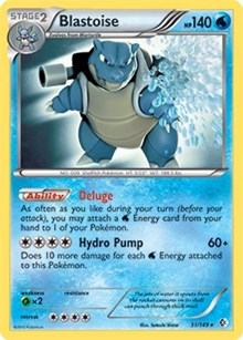 Blastoise - 31/149 (Non-Holo) (031/149) [Deck Exclusives]