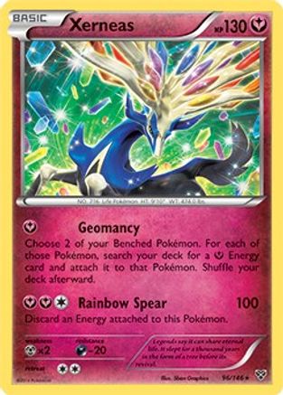 Xerneas 096/146  - Holofoil Deck Exclusives - Holo Rare