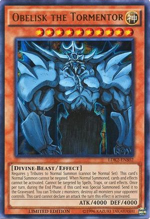 Obelisk the Tormentor (LDK2-ENS02) - Legendary Decks II Limited