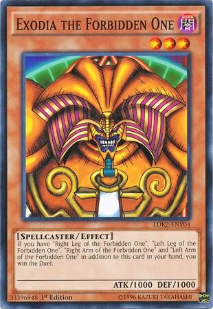 Exodia the Forbidden One (LDK2-ENY04) [Legendary Decks II]