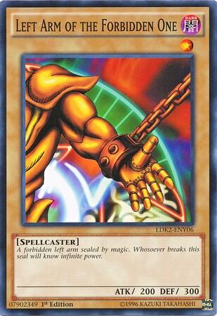 Left Arm of the Forbidden One (LDK2-ENY06) [Legendary Decks II]