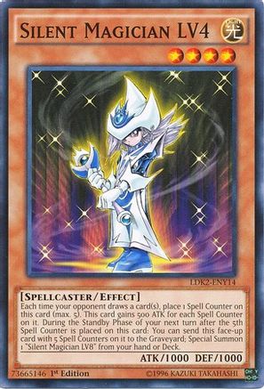 Silent Magician LV4 (LDK2-ENY14) - Legendary Decks II 1st Edition