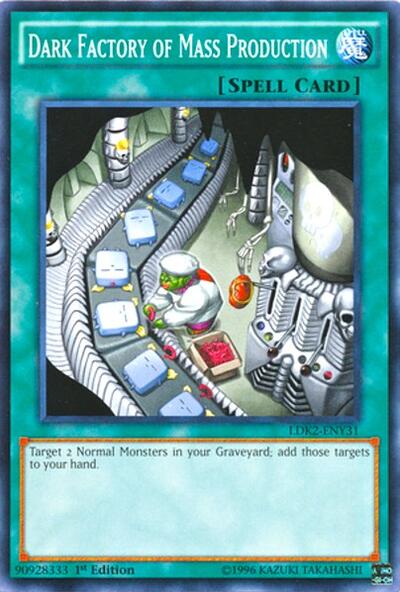Dark Factory of Mass Production (LDK2-ENY31) [Legendary Decks II]