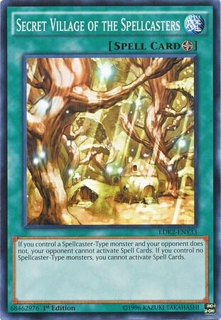 Secret Village of the Spellcasters (LDK2-ENY33) [Legendary Decks II]