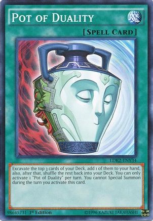 Pot of Duality (LDK2-ENY34) - Legendary Decks II Unlimited