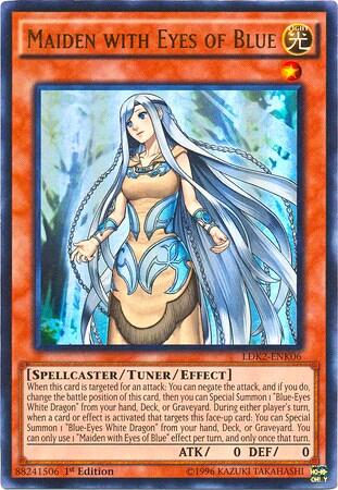 Maiden with Eyes of Blue (LDK2-ENK06) [Legendary Decks II]