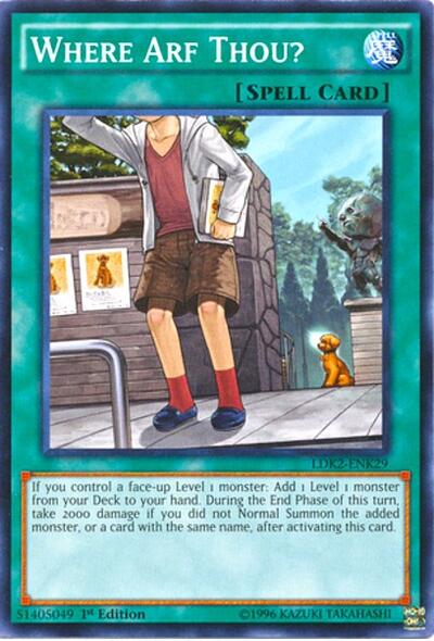 Where Arf Thou? (LDK2-ENK29) [Legendary Decks II]