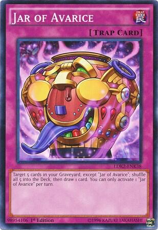 Jar of Avarice (LDK2-ENK38) [Legendary Decks II]