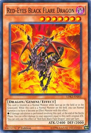 Red-Eyes Black Flare Dragon (LDK2-ENJ02) [Legendary Decks II]