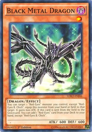 Black Metal Dragon (LDK2-ENJ06) [Legendary Decks II]