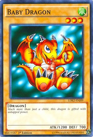 Baby Dragon (LDK2-ENJ09) - Legendary Decks II Unlimited