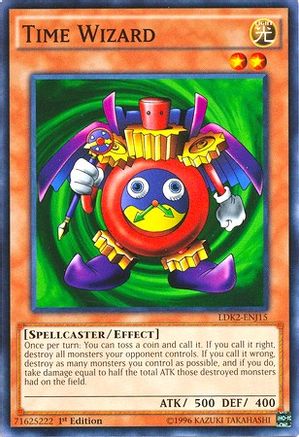 Time Wizard (LDK2-ENJ15) - Legendary Decks II Unlimited