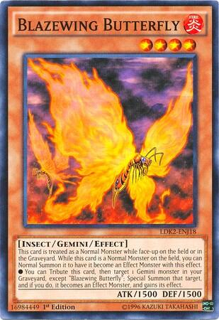 Blazewing Butterfly (LDK2-ENJ18) [Legendary Decks II]