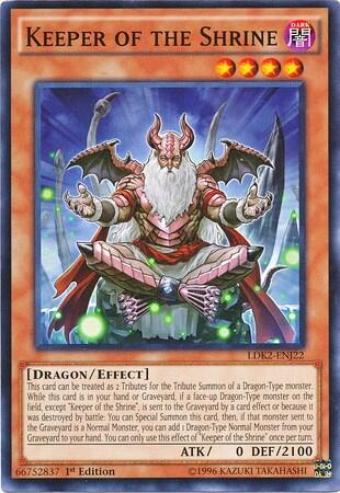 Keeper of the Shrine (LDK2-ENJ22) [Legendary Decks II]