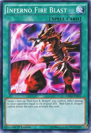 Inferno Fire Blast (LDK2-ENJ23) [Legendary Decks II]