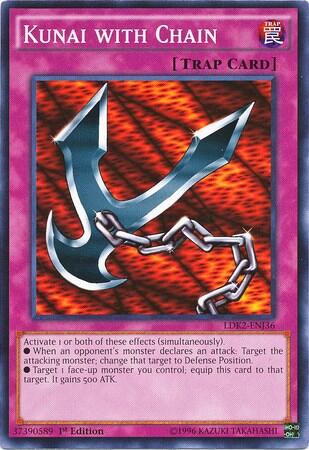 Kunai with Chain (LDK2-ENJ36) [Legendary Decks II]