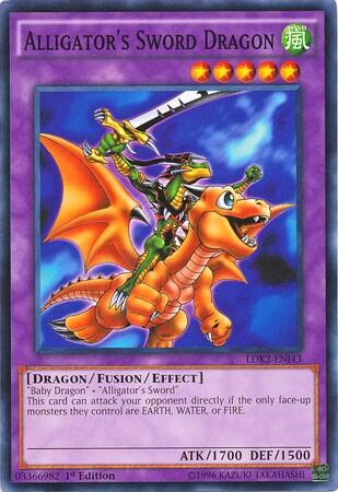Alligator's Sword Dragon (LDK2-ENJ43) [Legendary Decks II]